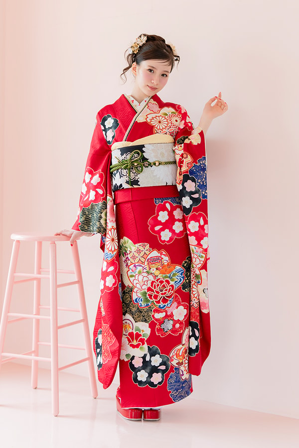 Kyoto Kimono Yuzen 新品振袖/京友禅 赤 レビュー