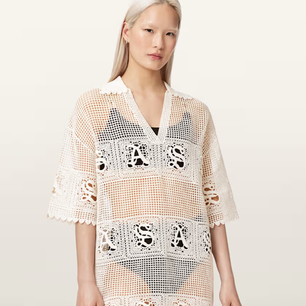 ALLSAINTS Kyra Open Knit Mini Dress Review