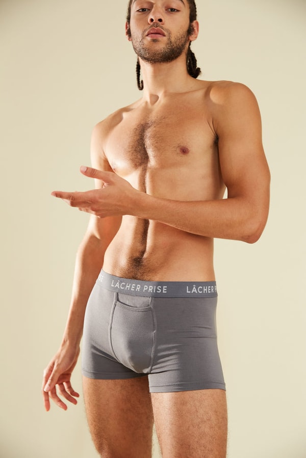 L&acirc;cher Prise Stratus Grey Boxers Review