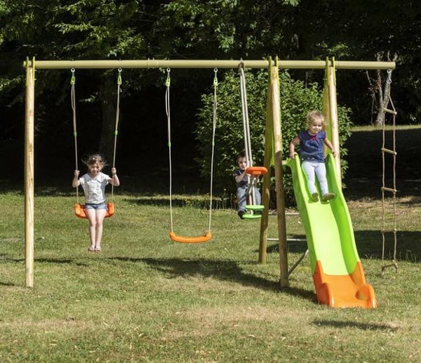 La Grande R&eacute;cr&eacute; Portique bois m&eacute;tal Avis