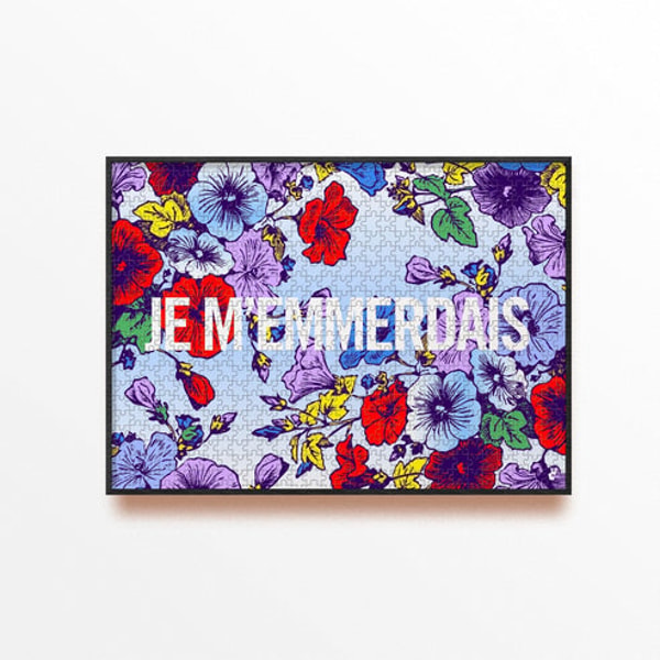 La Puzzlerie Puzzle 1000 pi&egrave;ces - Je m'emmerdais Grave Avis