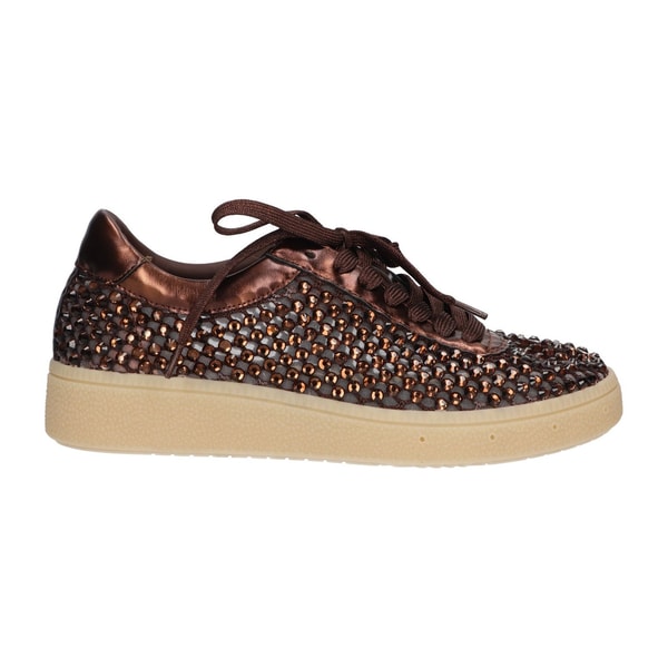 La Strada Shoes Sneaker met steentjes bruin mesh Beoordeling