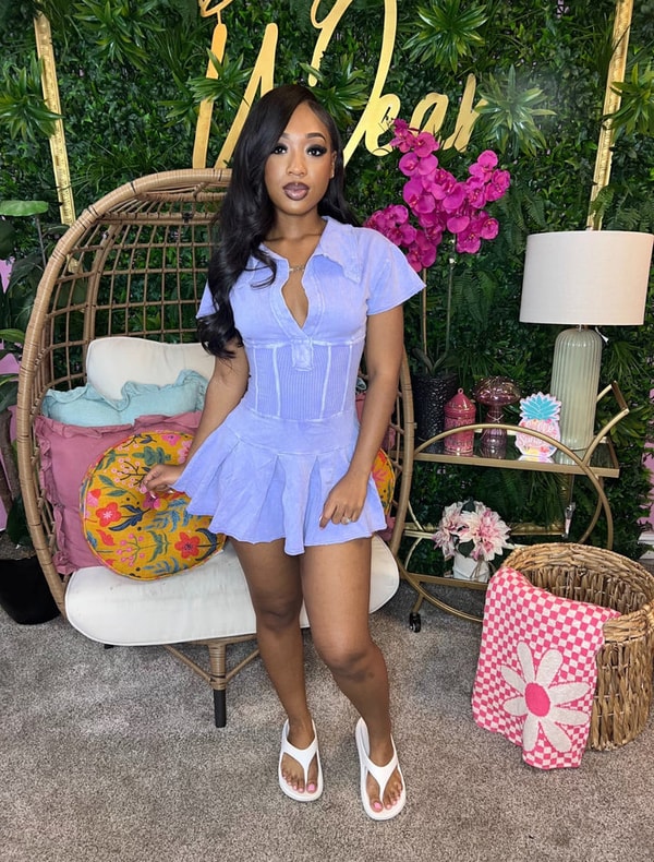 Lacheel X Collection Let It Flow Mini Dress Review