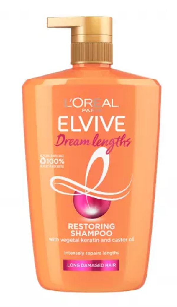 L'Or&eacute;al - ELSEVE Dream Long - Shampoo - Odbudowujący szampon do włos&oacute;w - 1000 ml Recenzja