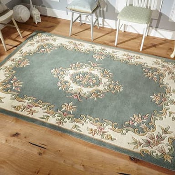 Land of Rugs Royal Aubusson Rug Green Review
