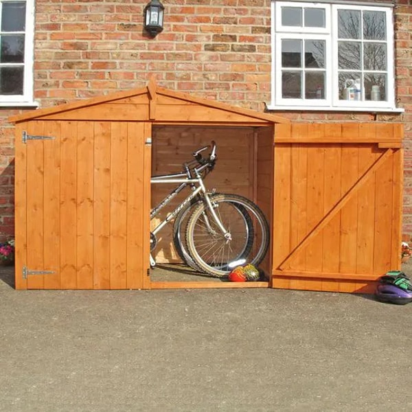 Landscaping Superstore Shire Overlap Apex Bike Store - 7ft x 3ft (2130mm x 850mm) Review