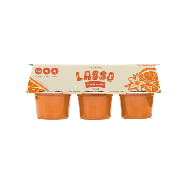 Lasso Orange Cream Gelatin Cups Review