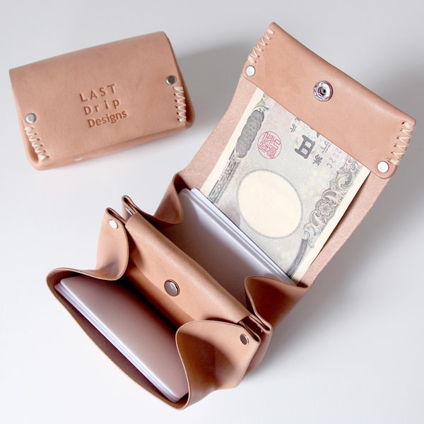 LAST Drip Designsv 本ヌメ革 牛革 ミニ財布 レビュー