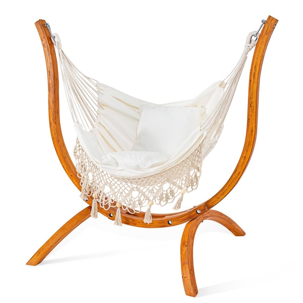 Lazy Daze Hammocks Chair with Wooden Stand Review