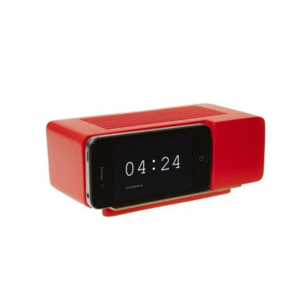 LBC Modern Areaware Alarm Dock Red Review