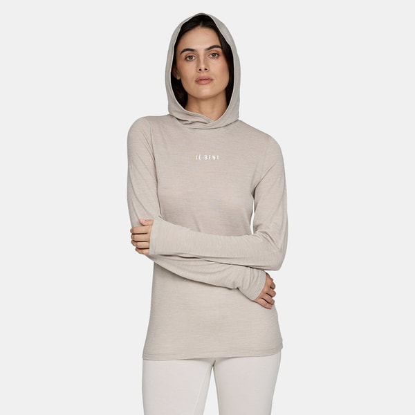 Le Bent Womens Merino Featherweight Hooded LS Crew Review