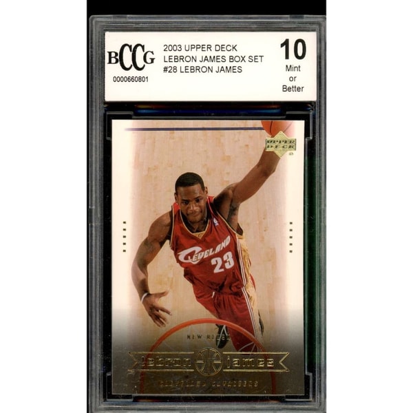 Steiner Sports Lebron James Rookie Card Review