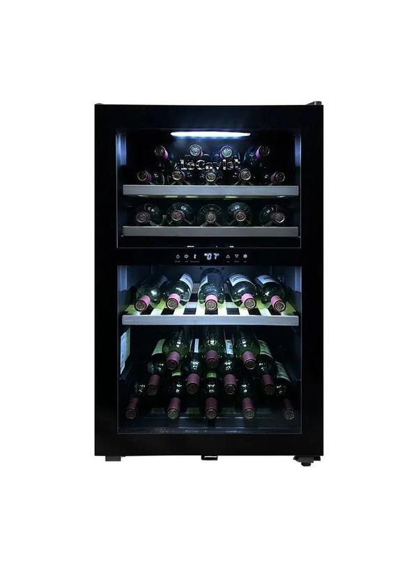 LeCavist 56 Bottle Dual Zone Wine Cabinet Freestanding Review