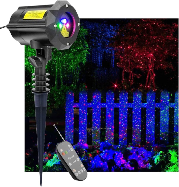 LedMall RGB Outdoor Garden Laser Christmas Lights Review