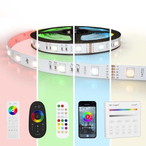 LedstripKoning 1 meter RGBW led strip complete set Beoordeling