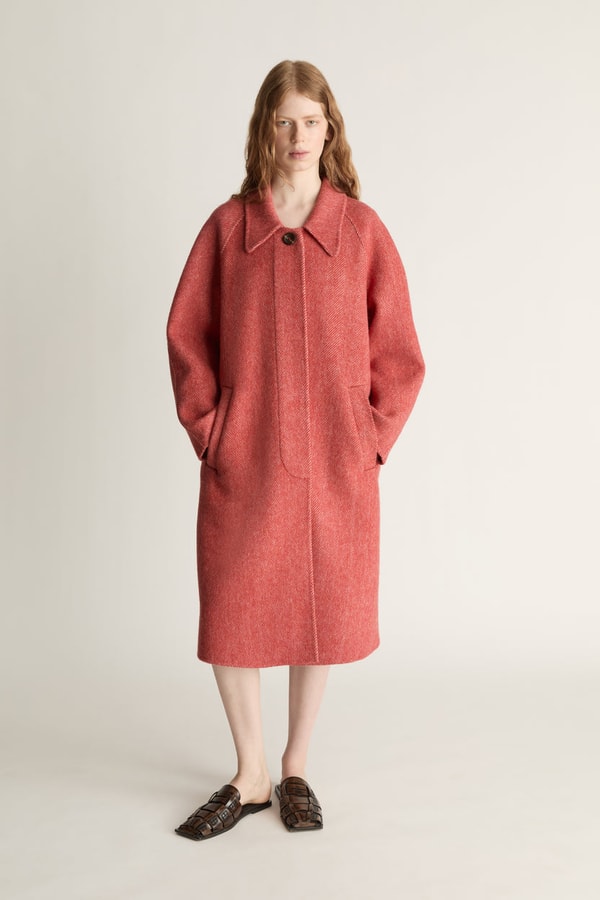 Lee Mathews Fraser Herringbone Coat Reviews