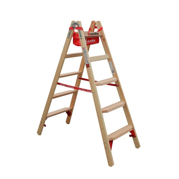 Leiterkontor Euroline Holz Comfort-Stufenstehleiter Bewertung