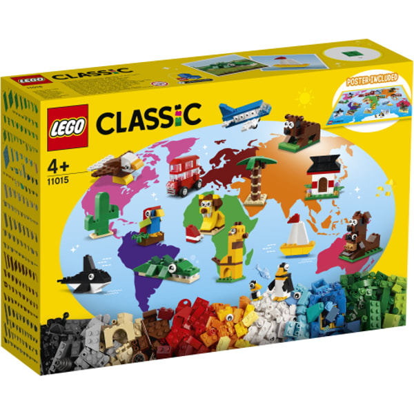 Lelut24 LEGO Classic 11015 Maailman Ymp&auml;ri Arvostelu