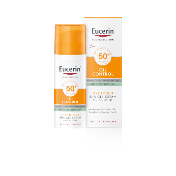 Lemon l&eacute;k&aacute;rna Eucerin Sun Gel Oil Control Review