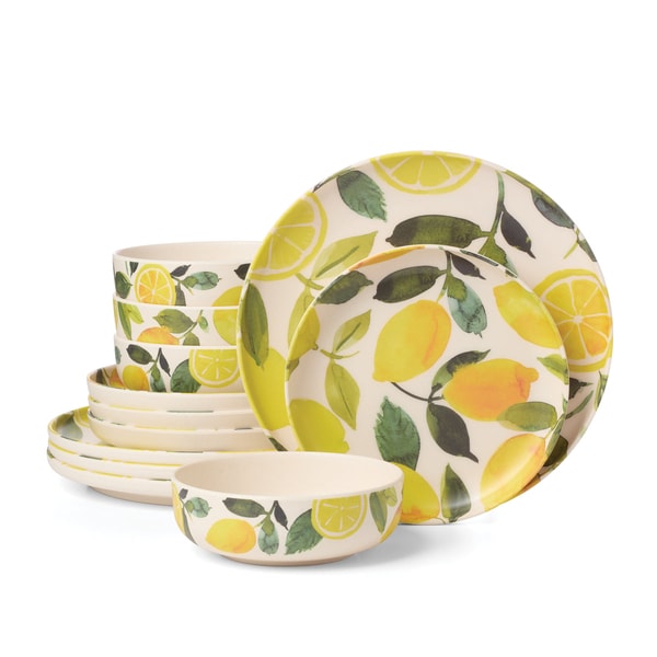 Lenox 24 Seven Melamine Lemon 12-Piece Dinnerware Set Review