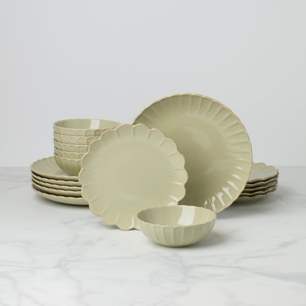 Lenox French Perle Scallop Matcha 18-Piece Dinnerware Set Review