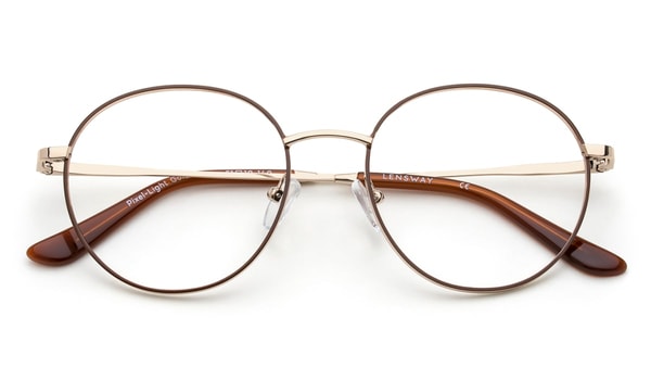 Lensway Pixel Light Gold Brown Recension