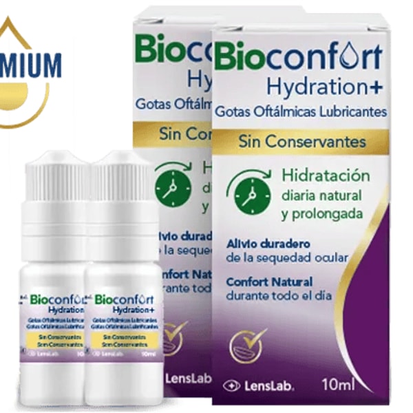 Lentes de Contacto 365 Bioconfort Hydration Rese&ntilde;a