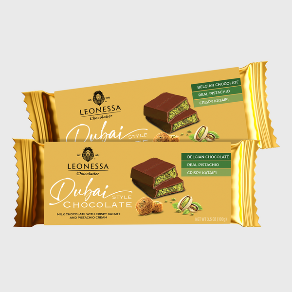 Leonessa Chocolatier Dubai Chocolate Bar Review