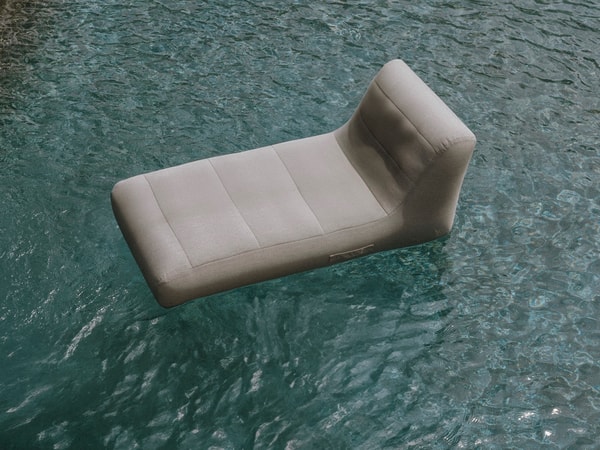 LETO Pool Chaise Pewter Review