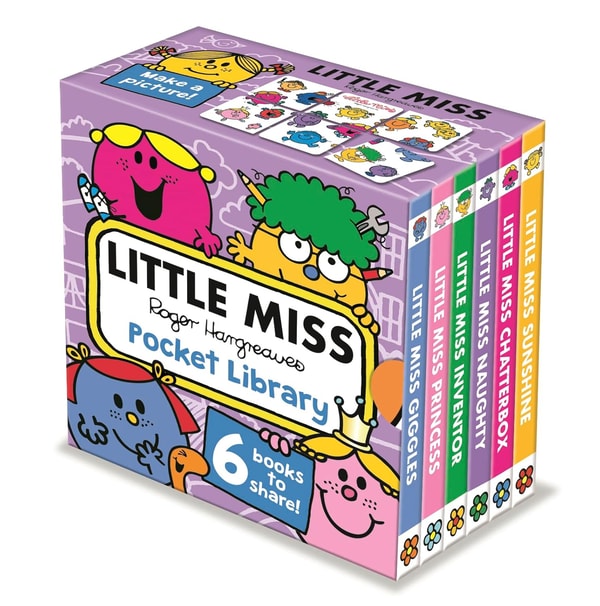 Lets Buy Books Little Miss Pocket Library by Roger Hargreaves Review