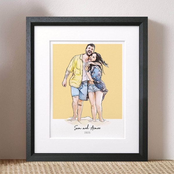 Letterfest Couples Colour Block People Line Portrait Review