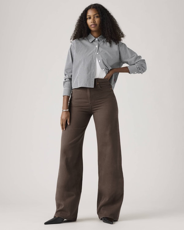 Pantalon Ribcage Wide Leg Avis