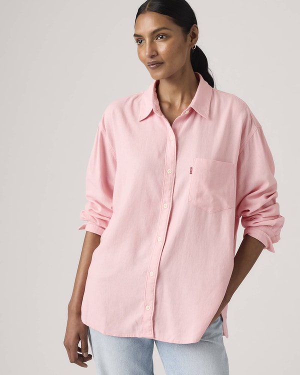 Levi's Garment Dye Harlie Boyfriend Shirt Review