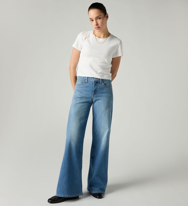 Levi's Women's 318 Shaping Wide-Leg Jeans Review