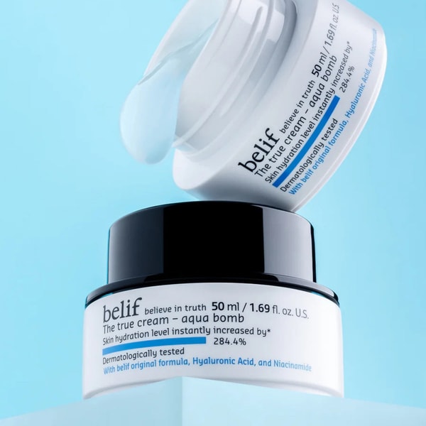 LG beauty belif The True Cream Aqua Bomb Review