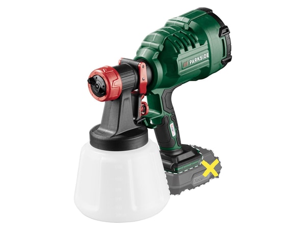 LIDL PARKSIDE&reg; Aku stř&iacute;kac&iacute; pistole na barvu PFSA 20-Li B2 Recenze
