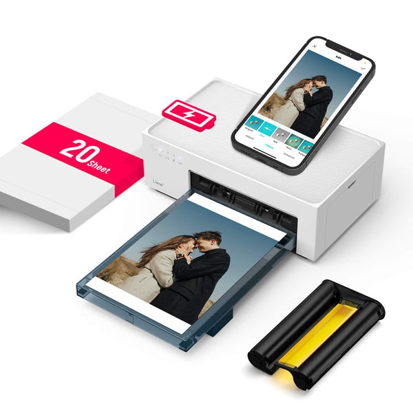 Liene Amber Instant Photo Printer Built-in Rechargeable Battery M200 Review