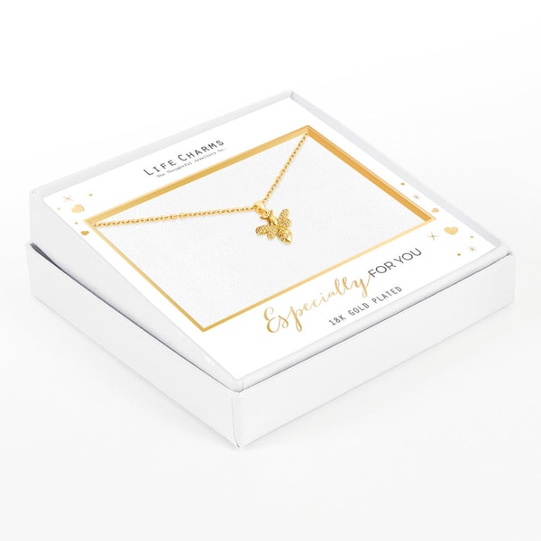 Life Charms Gold Bee Pendant Necklace Review