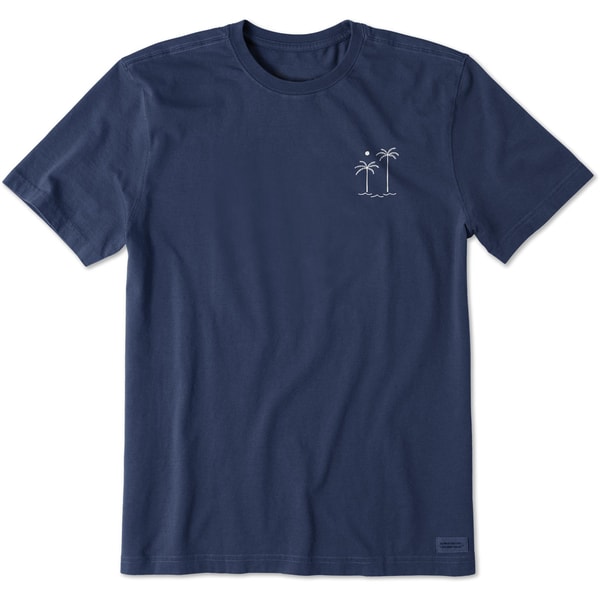 Life is Good Men's Minimal Palms Crusher Tee Review