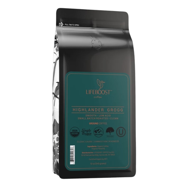 Lifeboost Coffee Highlander Grogg Review