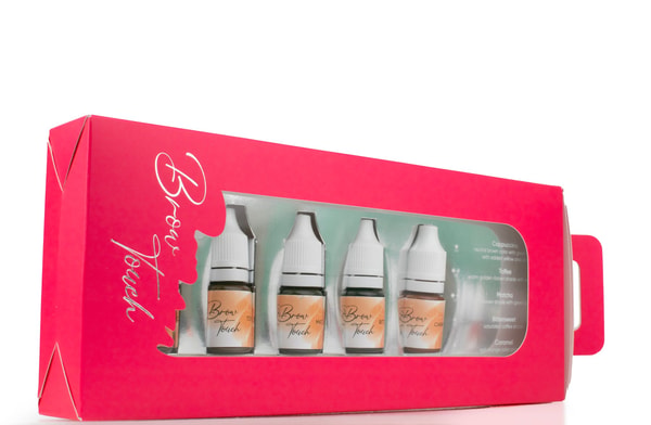 Light Touch Shop Brow Touch PMU Pigments Set Review