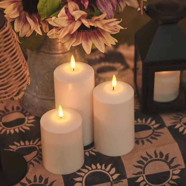 Lights4fun Lot de 3 Bougies d'Ext&eacute;rieur TruGlow avis