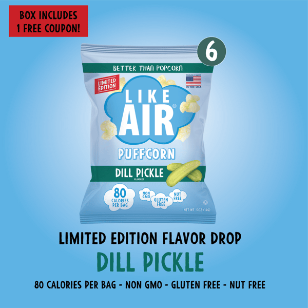 Like Air Dill Pickle Puffcorn Review
