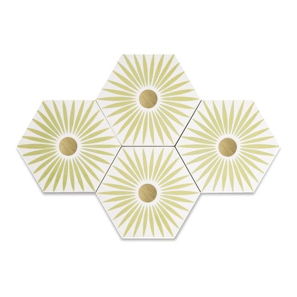 LiLi Tile Rise 6x7 Hexagon Floor & Wall Tile Reviews