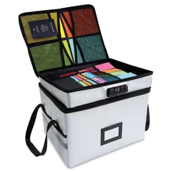 Lillian Vernon Collapsible Fireproof Storage Box Review