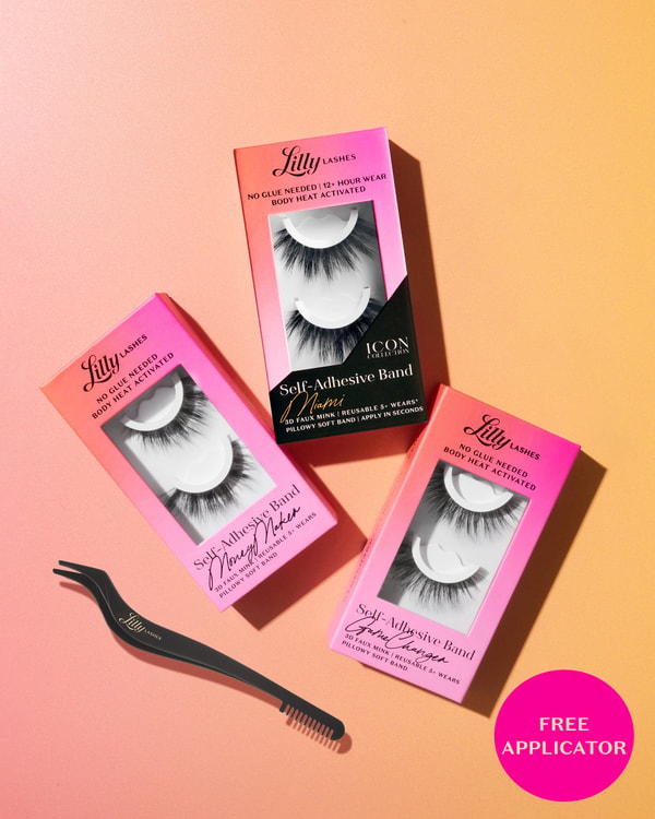 Lilly Lashes Self-Adhesive Trio Review