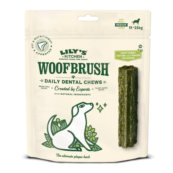 Lily's Kitchen Nat&uuml;rliche Woofbrush Zahnkauartikel Multipack Mittel Bewertungen