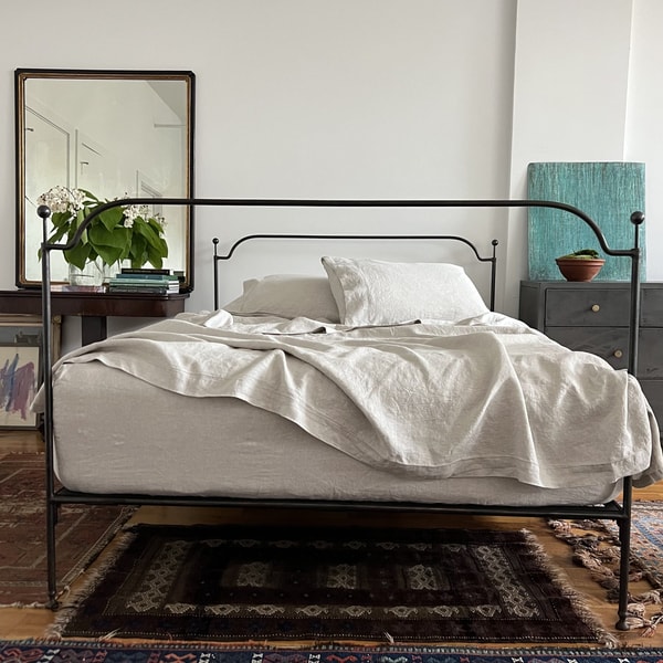 Linoto Natural Oatmeal Linen Sheet Set Reviews