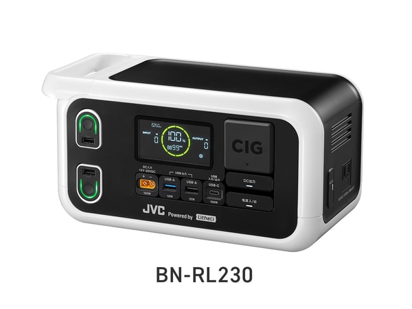 Litheli JVC Portable Power Supply BN-RL230 レビュー