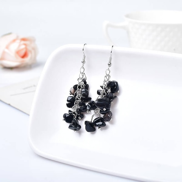 Lithotherapeia Black Obsidian Earrings Reviews